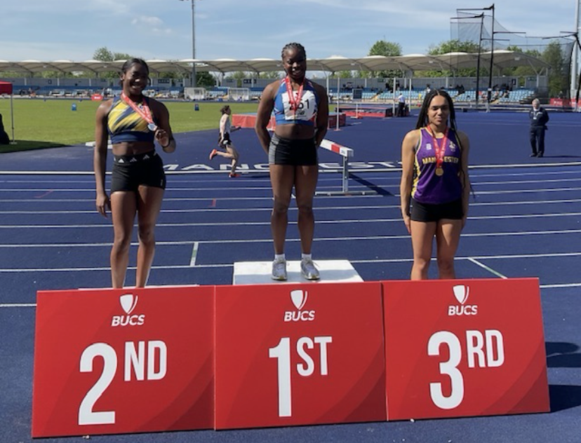 Newcastle Med School (@newcastlemedsch) on Twitter photo Huge congratulations to <a href="/NCL_Pharmacy/">Newcastle Pharmacy</a> student Joy Eze on her latest success!
Joy won Gold at the #BUCS National Championships, hitting a PB of 11.49 on British soil 🥇
The whole of <a href="/UniofNewcastle/">Newcastle University</a> is behind you Joy!
#WeAreNCL Huge congratulations to <a href="/NCL_Pharmacy/">Newcastle Pharmacy</a> student Joy Eze on her latest success!
Joy won Gold at the #BUCS National Championships, hitting a PB of 11.49 on British soil 🥇
The whole of <a href="/UniofNewcastle/">Newcastle University</a> is behind you Joy!
#WeAreNCL