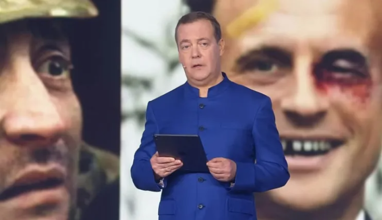 ‼️⚡️🇷🇺 Medvedev vient de sonner l'alarme dans son dernier message sur X : la folie des élites occidentales menace de plonger le monde dans l'abîme nucléaire. Macron et ses comparses pensent-ils pouvoir échapper aux conséquences de leurs actions en Ukraine ? Medvedev est clair :…