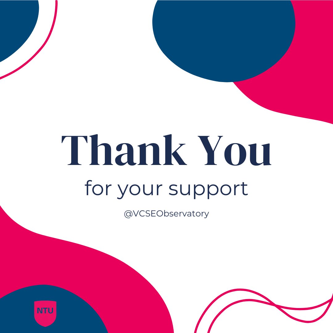 🙏Thanks to everyone who supported, promoted and took the time to participate in #VCSE Barometer Survey Wave 6 10Apr-1 May. You are truly appreciated! We're working on the data right now, to bring you a report, dashboard and online results presentation in time for #volunteersweek