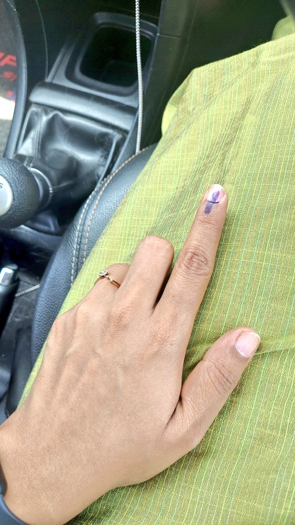 Did my part! 😎

#MyVoteMyRight #ChunavKaParv #Goa #IndiaElections2024 #LokSabhaElections2024
