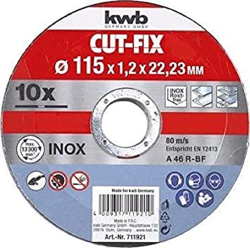 KWB - Pack de 10 discos extrafinos Cut-Fix (metal) 

Precio original 21.99 €
🔥 SUPERPRECIO  10.01 €

💰 Ahorras: 54 % 💸💸

amazon.es/49711921-Juego…

Sígueme para más chollazos! #OfertaDelDía #PromociónAmazon #DescuentoAmazon