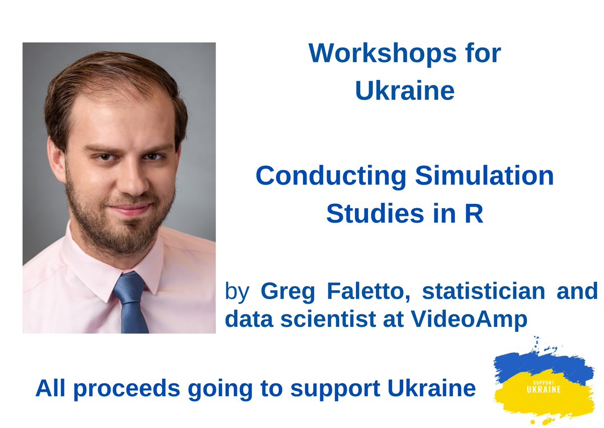 On May 23rd we will have a workshop on Conducting Simulation Studies in R by @GregoryFaletto Details: bit.ly/3JiPW1h #RStats #EconTwitter #AcademicTwitter