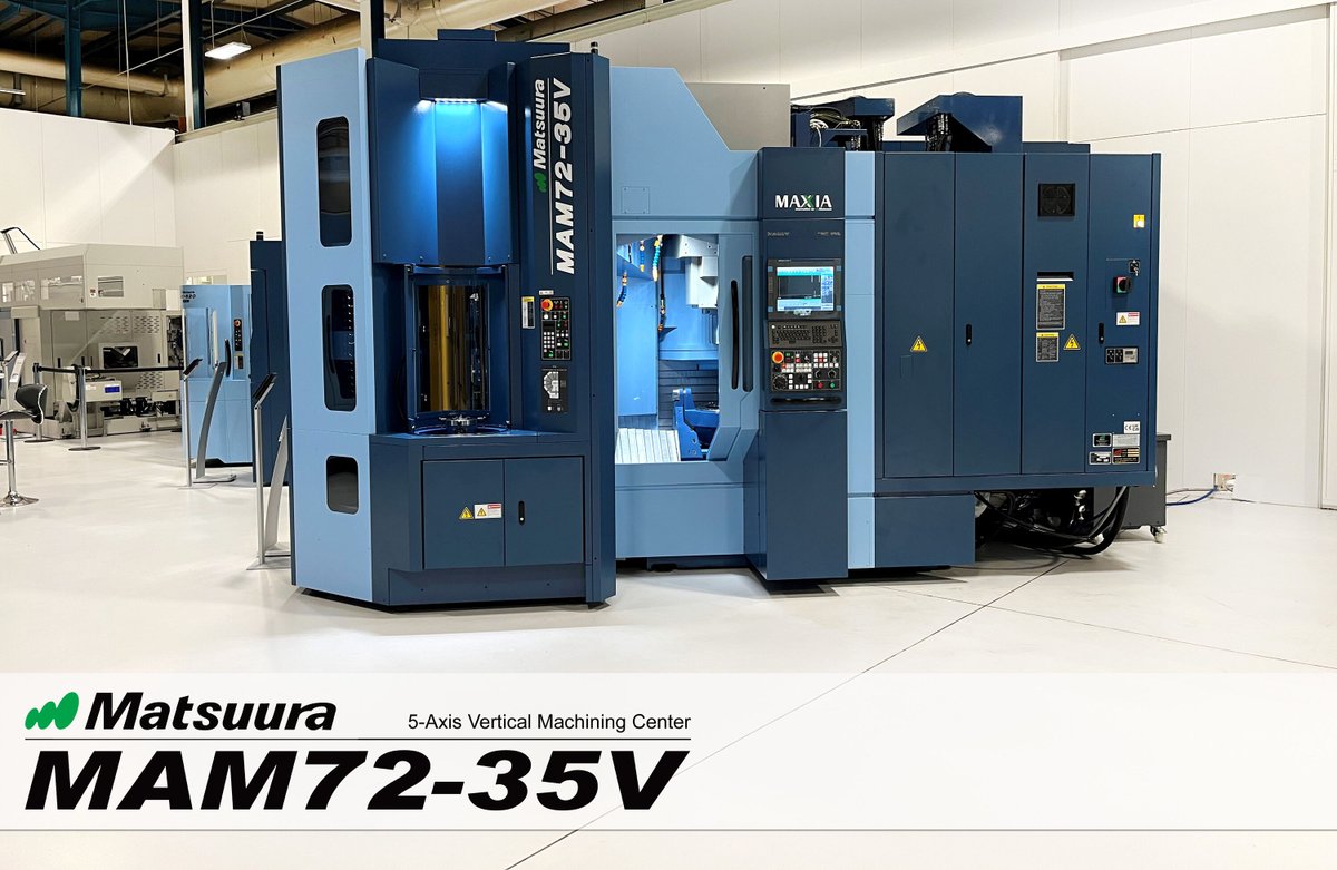 Installed, commissioned and back in UK stock in our pristine Leicestershire showroom – the legendary Matsuura MAM72-35V.

Ready to see how a MAM72 machine can change your business? 𝗖𝗮𝗹𝗹 𝘂𝘀 𝗼𝗻 𝟬𝟭𝟱𝟯𝟬 𝟱𝟭𝟭𝟰𝟬𝟬.

#MAM72 #whymatsuura #automatedpalletpool #5axis