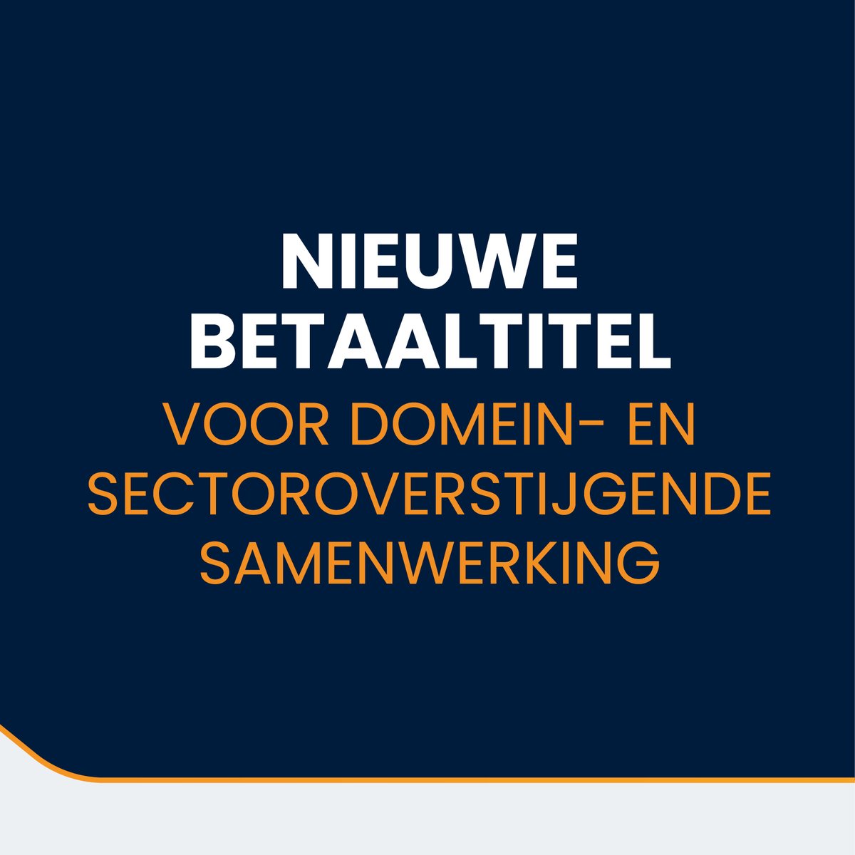 Heeft jouw fysiotherapiepraktijk domeinoverstijgende samenwerkingen? Dan is er goed nieuws over de vergoeding van deze zorg. Op 1 mei 2024 treedt de betaaltitel bekostiging domeinoverstijgende en sectoroverstijgende samenwerking (BDSS) in werking.  tinyurl.com/jkyczsfc