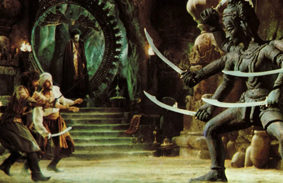 #OTD In 2013, we lost stop motion animator Ray Harryhausen, whose work brought joy to my childhood. I got swept up into the fantasy world of The 7th Voyage Of Sinbad, Jason and the Argonauts and The Golden Voyage Of Sinbad, with some of the greatest creatures ever put on film.