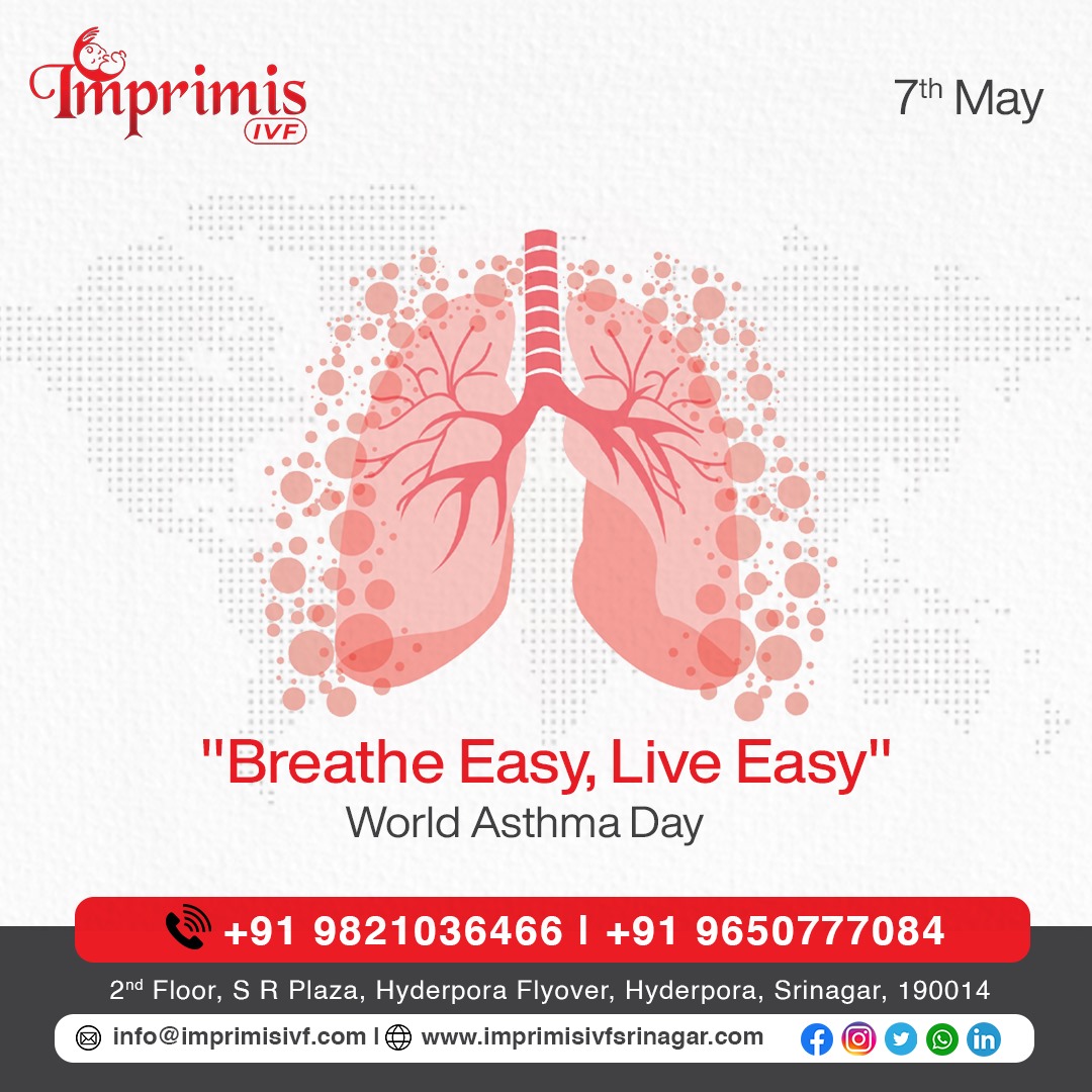 World Asthma Day is an annual event held on the first Tuesday of May to raise awareness about asthma. This chronic respiratory condition affects millions of people worldwide. T

Call for an appointment: 9821036466, 9650777084

#ivf #ivfpregnancy #ivftreatment #ivfcentre