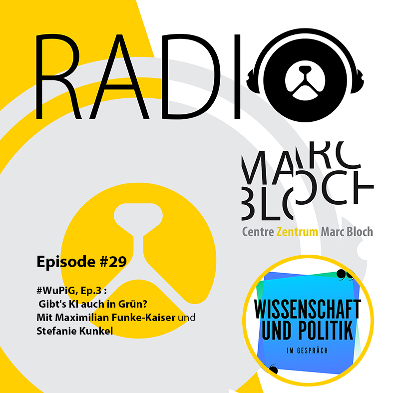🎧Radio Marc Bloch X #WuPiG Die neue Folge heißt: 'Gibt's KI auch in Grün?' Diesmal treffen MdB @max_fksr (@fdp) und Dr. Stefanie Kunkel (@RIFS_Potsdam) aufeinander. Der Podcast wird moderiert von @JuliaVismann. Viel Spaß beim Hören! smartlink.ausha.co/radio-marc-blo…