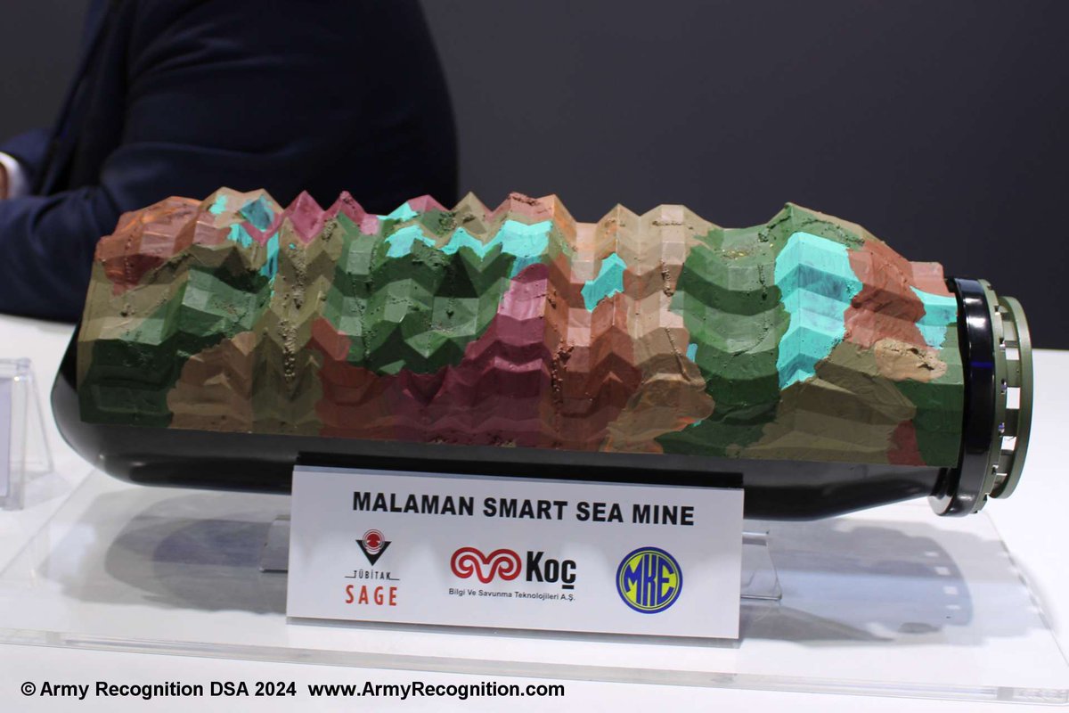 #DSA 2024: #Türkiye Presents #Malaman Smart #Naval #Mine armyrecognition.com/news/navy-news…