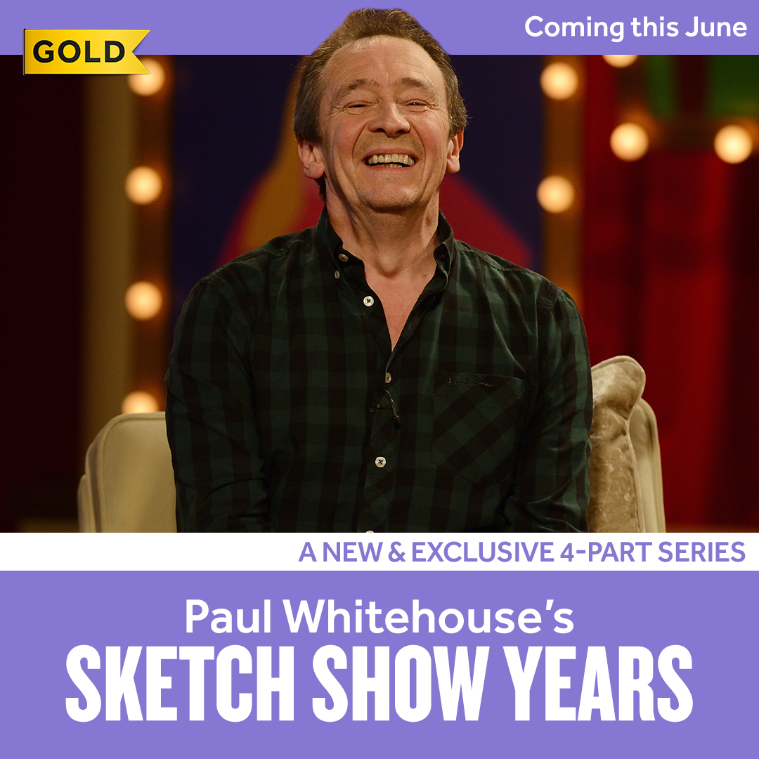 Suits him, sir! Who better to take us on a journey of their favourite British sketch shows of the past 60 years, than Paul Whitehouse? Introducing Paul Whitehouse's #SketchShowYears, coming exclusively to GOLD in June.