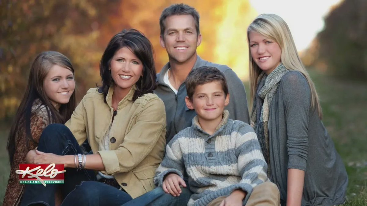 .
Hello World,
a typical Republican, God-fearing, upholding family values, privileged white family in South Dakota . . .

... in reality, @KristiNoem is a liar who cheats on her husband and murders dogs and goats.

Fack Kristi Noem 
#KristiNoemIsAMonster 

💠        🧐        💠