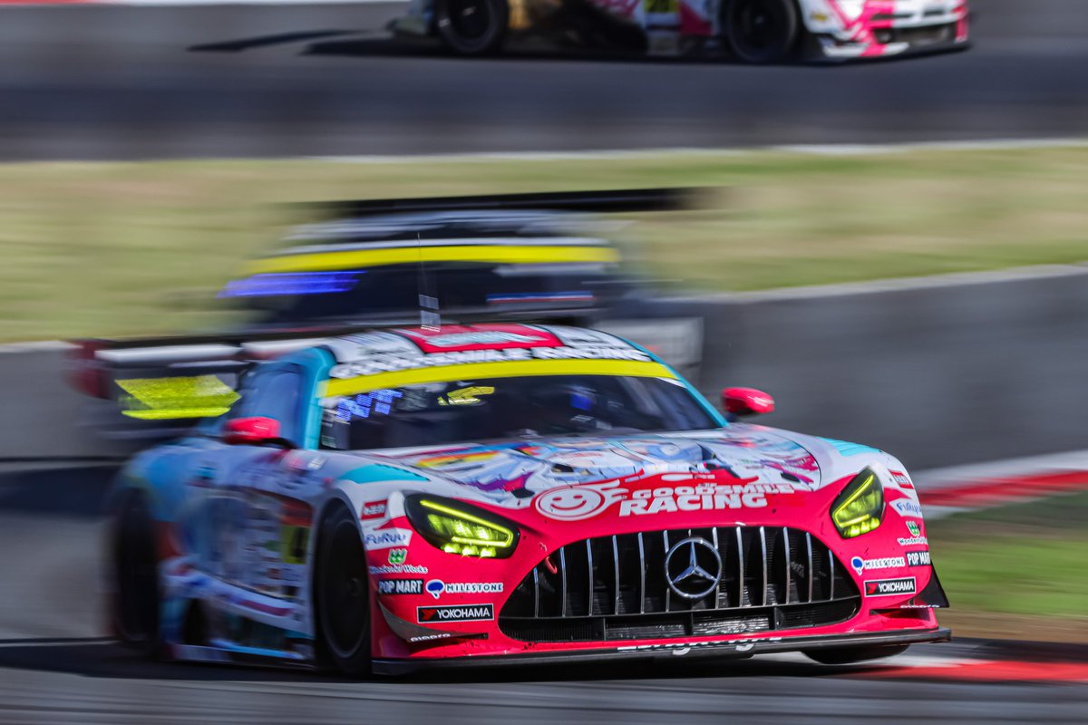 #SUPERGT2024 
#SUPERGT30th 
#スーパーGT
#goodsmileracing
#fightgsr 
#グッドスマイル初音ミクAMG 
#mercedesAMGGT3 
#GT流し撮り部