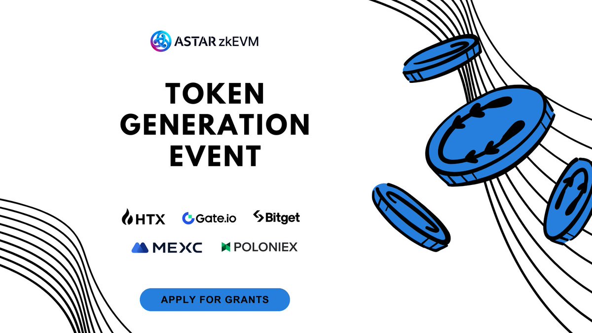 Ready to launch your token but unsure where to start? We've got your back! Astar Network is thrilled to introduce the Token Generation Event (TGE) Catalyst Grant in stablecoins, designed to supercharge the launch of emerging tokens on Astar zkEVM! Apply here:…