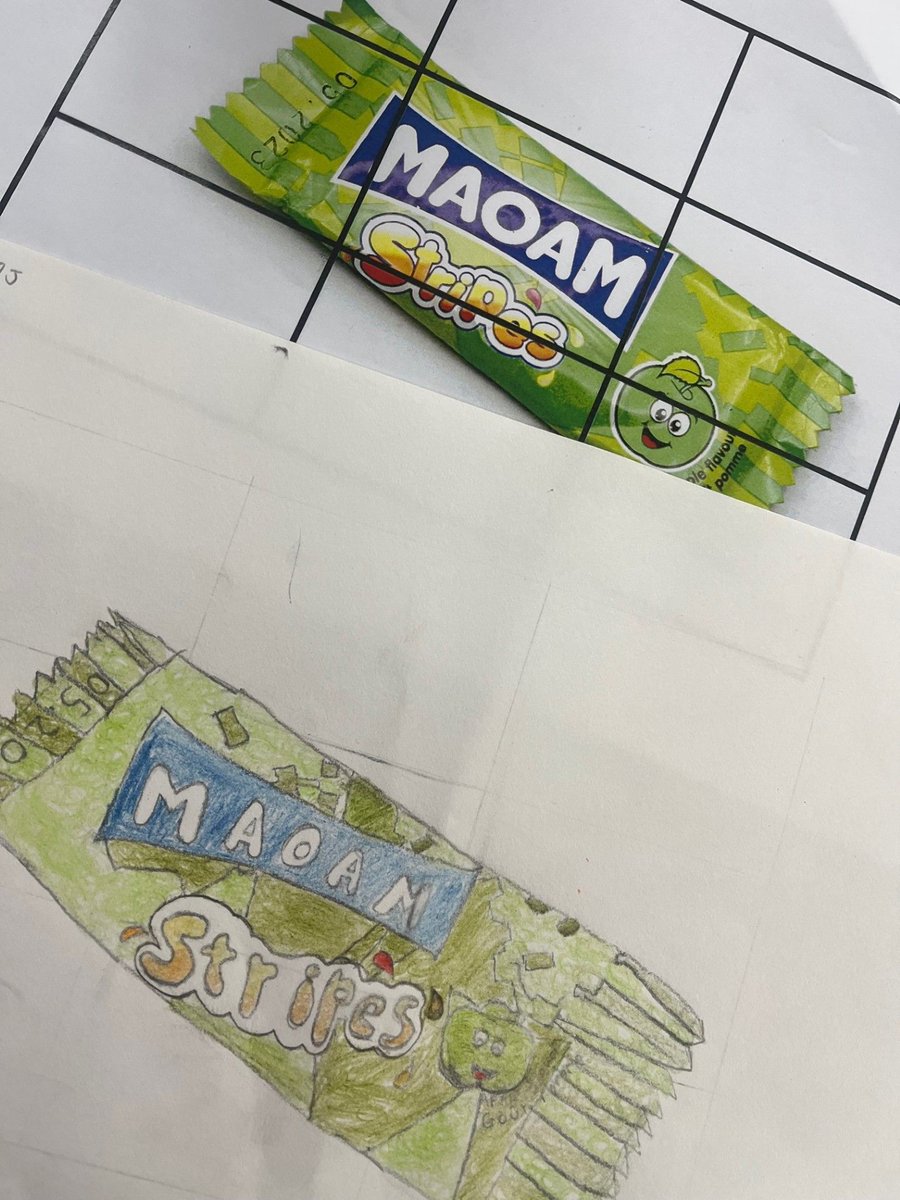 CrestwoodSchool's tweet photo. Year 7 artists have been exploring the theme of Pop Art and are creating these wonderful pencil crayon studies of sweets. Keep up the great work year 7!! https://t.co/Fc6gxKQI24
