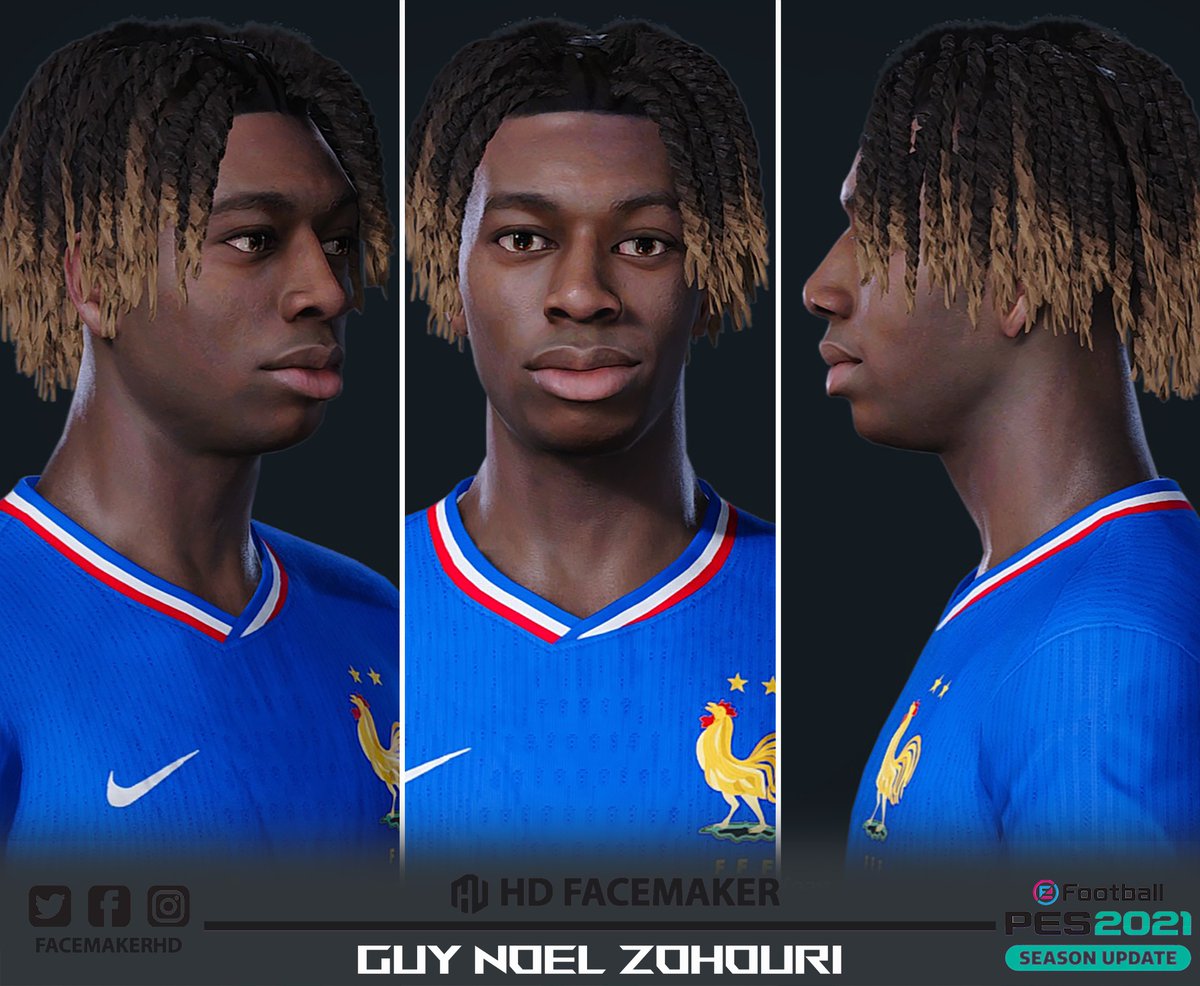 🎮#efootballPes2021🎮
-----------------------------------
Guy Noel Zohouri 🇫🇷 – AC Le Havre U19
👉facemakerhd.com/store/guy-noel…
------------------------------------
#pes2020 #PES2021