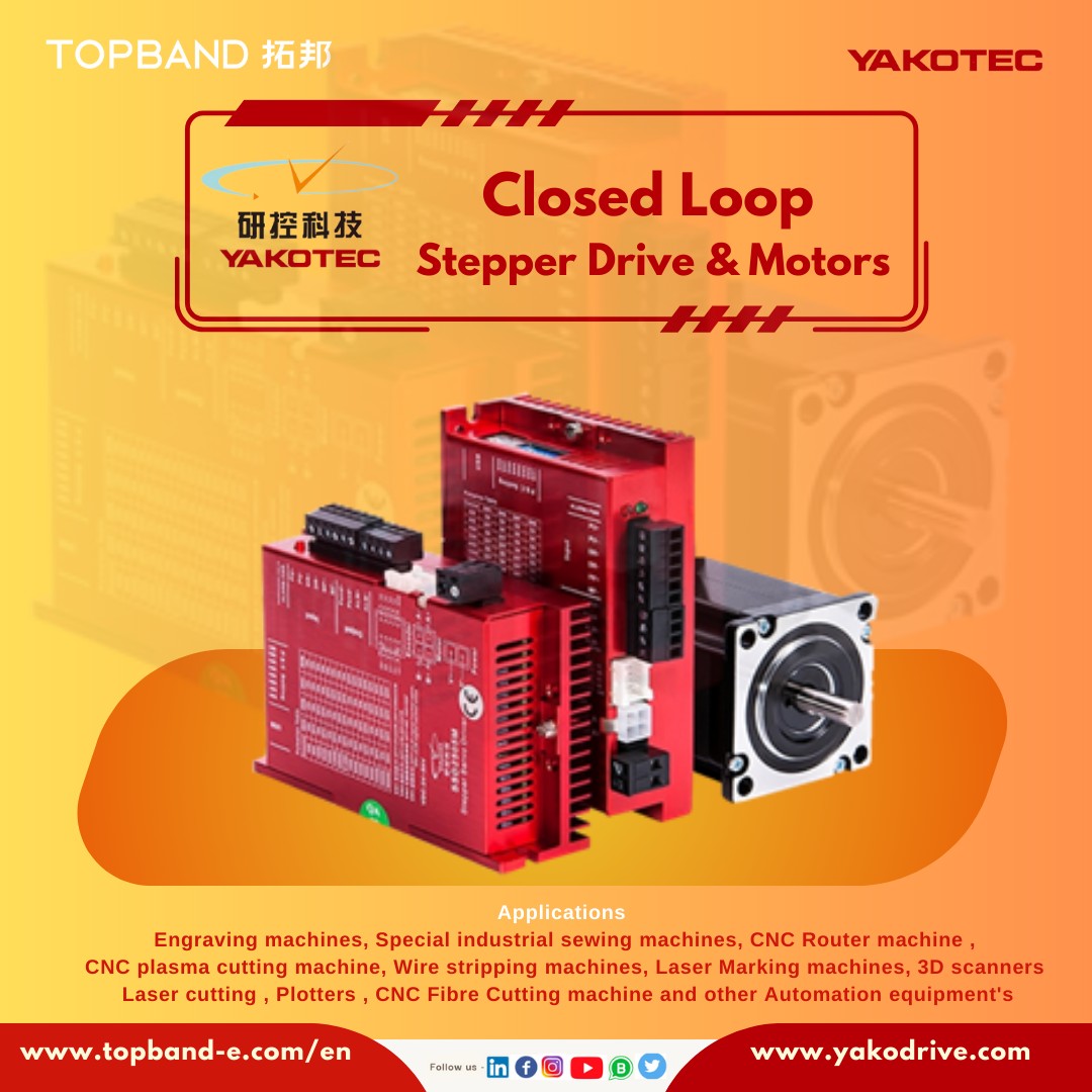 𝒀𝒂𝒌𝒐𝒕𝒆𝒄 𝑯𝒊𝒈𝒉 𝑷𝒆𝒓𝒇𝒐𝒓𝒎𝒂𝒏𝒄𝒆 𝑪𝒍𝒐𝒔𝒆 𝑳𝒐𝒐𝒑 𝑺𝒕𝒆𝒑𝒑𝒆𝒓 𝑫𝒓𝒊𝒗𝒆 &amp; 𝑴𝒐𝒕𝒐𝒓. #closeloop #stepperdrives #steppermotors