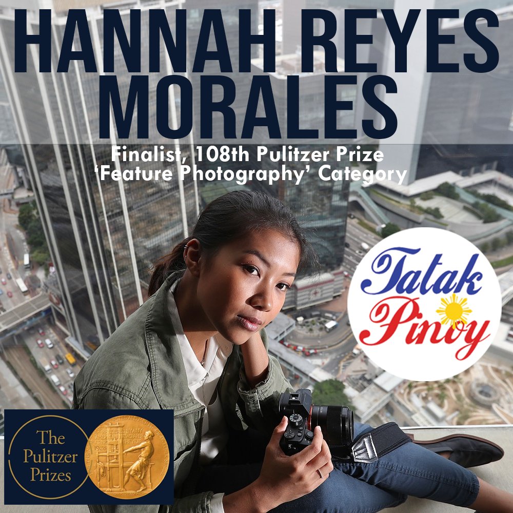 New York Times contributor Hannah Reyes Morales  is a Pulitzer Prize 2024 finalist under the Feature Photography category for a creative series of photographs documenting a “youthquake” occurring in Africa. #TatakPinoy #ProudlyFilipino