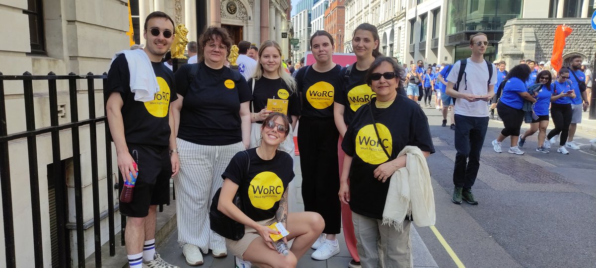 For the third time, we'll be joining the London Legal Walk to raise funds for our life-changing free legal advice. Sponsor our team to help get us over the 10km finish line buff.ly/4bmEFZS