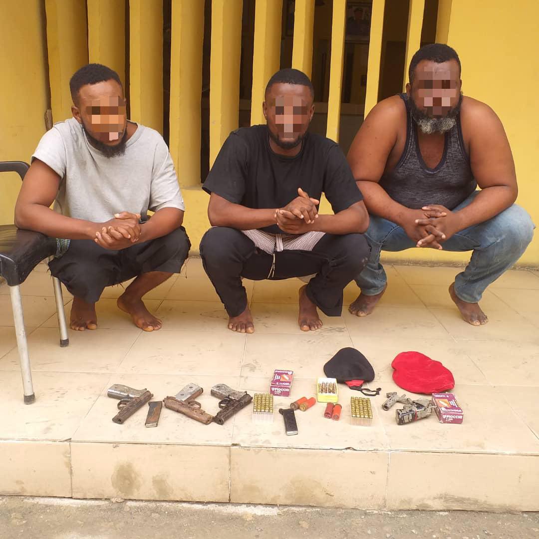 Thank you, Lagosians, for giving us useful information. Your information led to the arrest of suspected cultist/armed robber Chinonso Bright aged 34 in Iba area of Lagos State. Investigation then led to the further arrest of Efanyi Chukwu aged 23 and Alexander Chiemarie aged 28…
