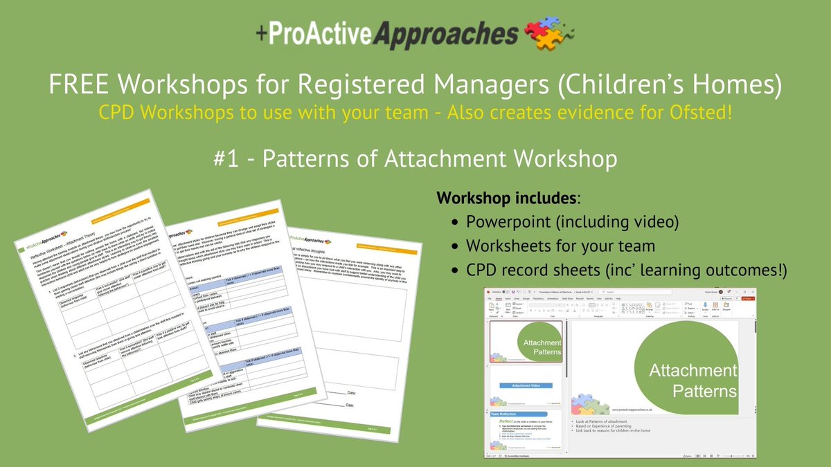 ProActBehaviour's tweet photo. Children's Homes CPD Workshops - DOWNLOAD NOW...
https://t.co/duW2cZna54 https://t.co/k56blOUkan