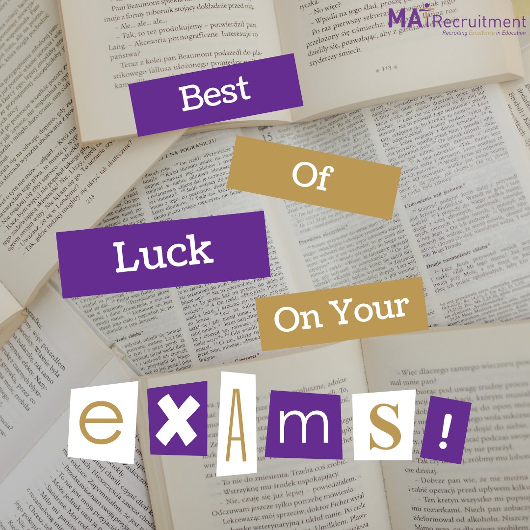 Wishing everyone taking their GCSEs this year the best of luck! 
Remember, your hard work will always pay off. You've got this! 💪📚

#gcses #gcsesbegin #summerexams #teachingnorthwest #teachingwestmidlands #teachinglondon #teachingyorkshire #teacherjobs  #schoolteachingjobs