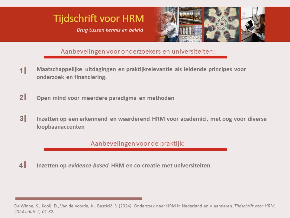 HRM-onderzoek in NL en Vlaanderen evolueerde in 25 jaar van een institutioneel naar een organisatorisch perspectief. Het nieuwe art. van @SophieDeWinne en co. behandelt uitdagingen, toekomstbeelden en pleit voor samenwerking tussen wetenschap en praktijk. shorturl.at/efpMR