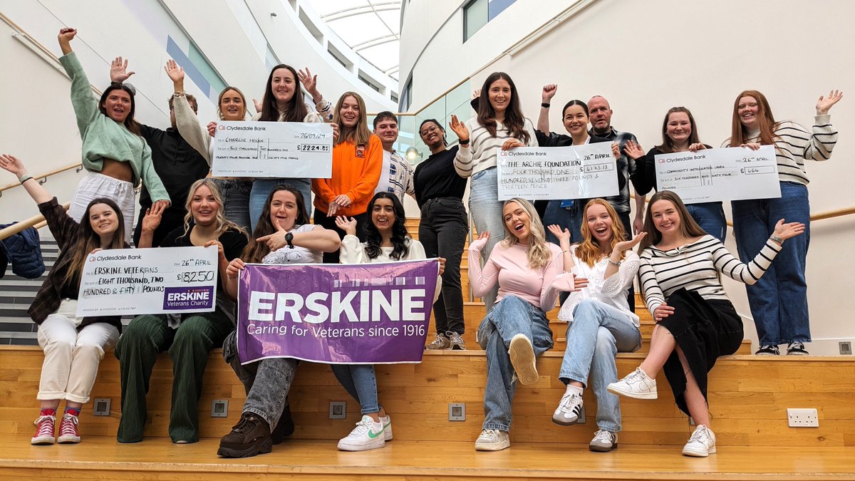The total includes over £8,000 alone for @erskinecharity after a hugely successful pop-up market. 💬 'To raise £8,250, with over 600 visitors on the day is just phenomenal. The team exceeded all expectations and should be so proud of their work.' 👏 ➡️ loom.ly/mhqIQv8
