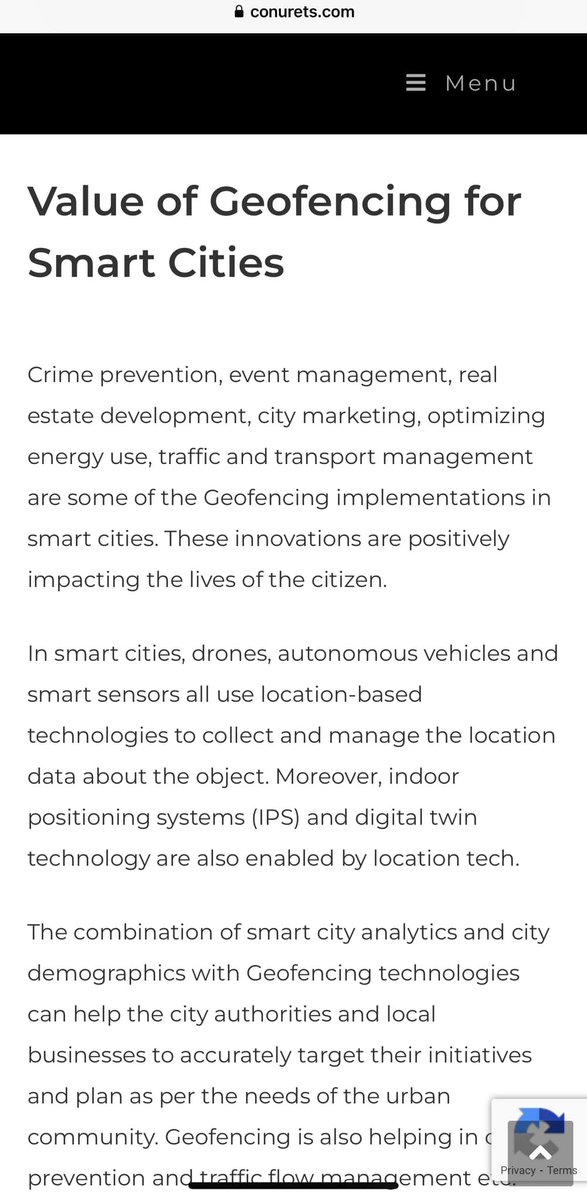 Introducing geofencing… how to keep you in your 15 minute city apart from 100 permitted days leave.

Oxford, Lancaster & other UK100 cities have already have put up their ANPR cameras.

smartcitysweden.com/focus-areas/mo…