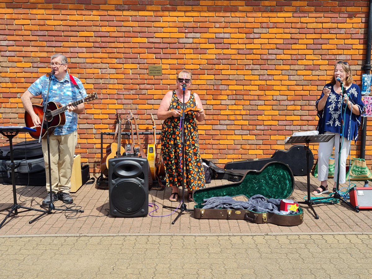 There is a busking spot located outside the Buckingham Town Council Chamber, opposite Waitrose, where people can turn up and showcase their talents for all to enjoy. To read the full press release, visit: ow.ly/cHfI50RuBjW