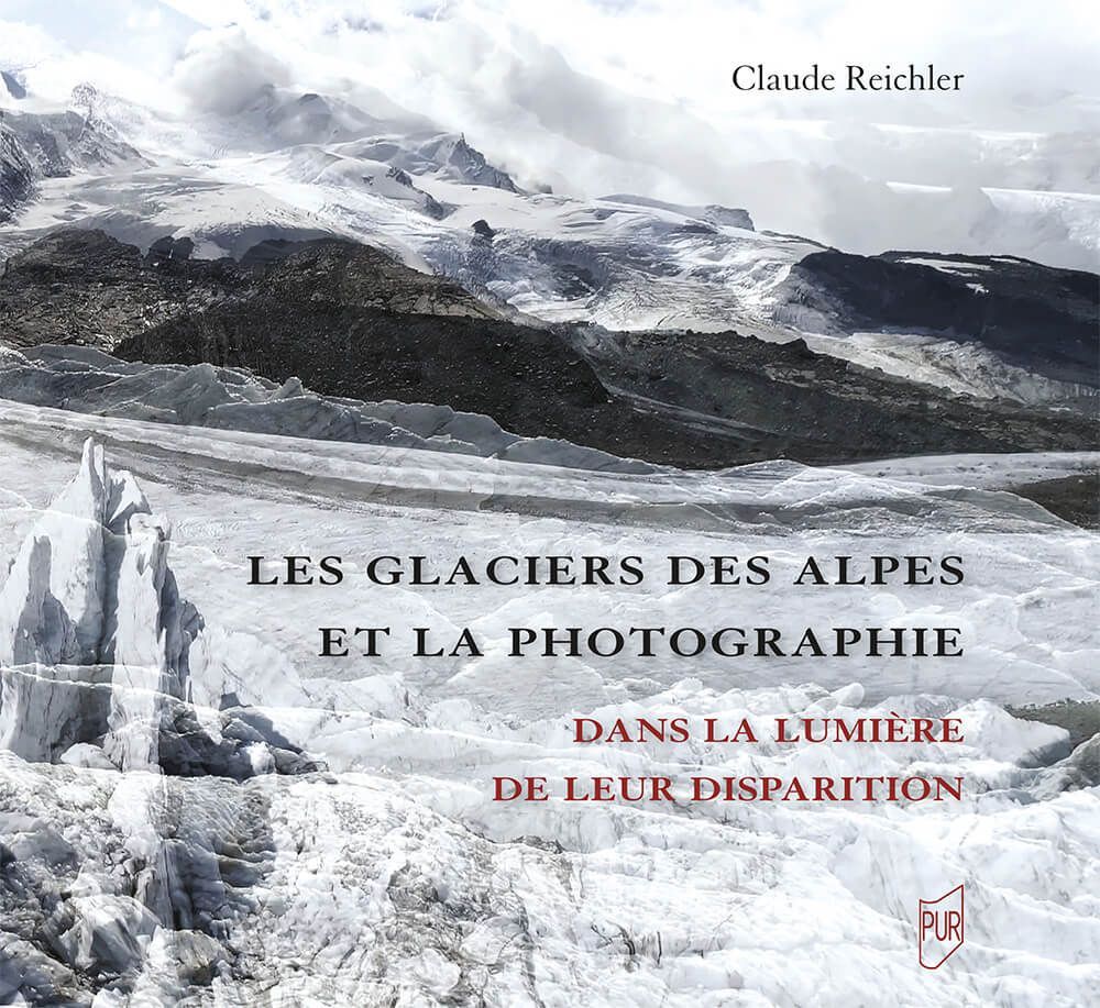 Que fait aux glaciers la photographie? Dans un ouvrage richement illustré paru @PUReditions, Claude Reichler @unil met en dialogue des photographies anciennes et contemporaines des glaciers alpins, devenus les symboles de la fin d’un monde. 👉 buff.ly/3JGqbrR #LabeLettres
