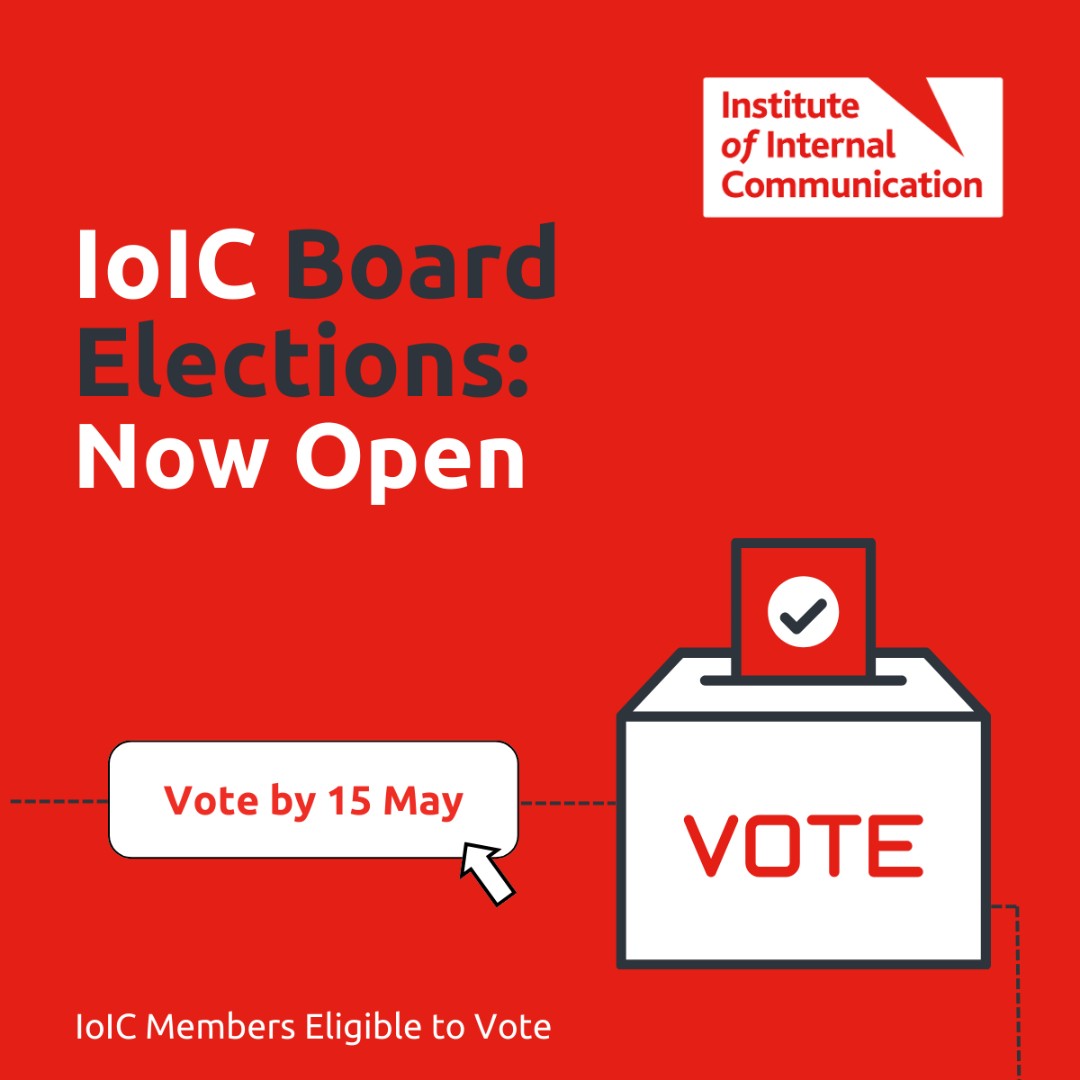 #IoICMembers: It’s your opportunity to shape the future of your Institute by taking part in the board elections. Cast your vote today and help us choose the Board members who will steer our vision forward. 👉 ow.ly/NbSs50RtHVt Voting closes 5pm, 15 May 2024.