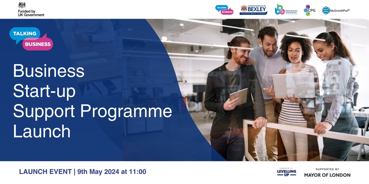 Dreaming of launching your own business in Bexley? 🚀 Discover how @BexleyBE's Business Start-up Support Programme can make it happen. Dive into practical advice, guidance, and networking opportunities at the virtual launch event on 9 May. Book tickets: ow.ly/9yvV50RvOTW