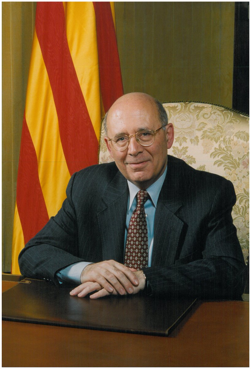 Mor Joan Rigol i Roig, president del @parlamentcat entre 1999 i 2003 parlament.cat/web/actualitat…