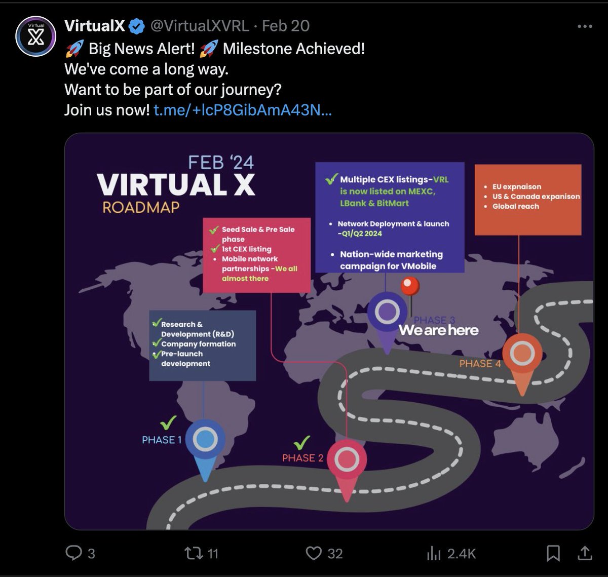 VirtualX tweet media