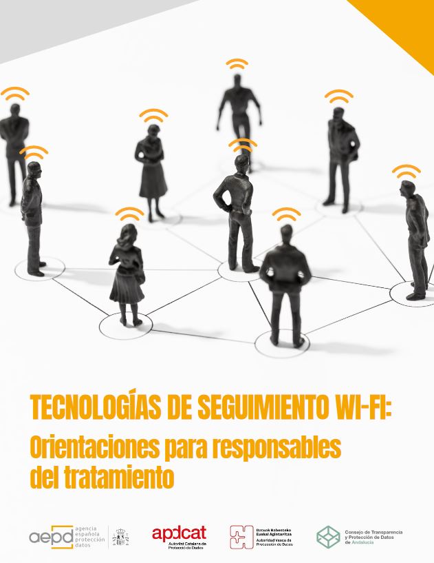 ✒️ Las autoridades de control de #ProteccióndeDatos, @AEPD_es, @avpd_dbea, @apdcat y @ctpdandalucia, hemos publicado unas orientaciones para tratamientos que incorporen #tecnología de seguimiento Wi-Fi. 📎 Más información en: ctpdandalucia.es/noticias/las-a… #Privacidad #CtpdAndalucía