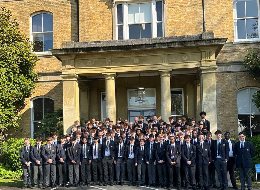 A significant moment as the last all boys year group leaves for study leave; a bridge from one era to the next chapter at Eltham College.