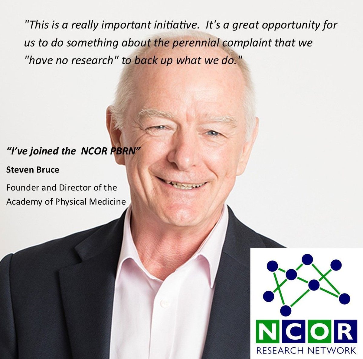 🌐 Join the NCOR Research Network, the UK's first osteopathy Practice Based Research Network. Complete the survey by May 21 for a chance to win a £100 Amazon voucher! 🔗 buff.ly/49t4TcE #NCORUK #NCOR_RN #PBRN #osteopathy #research #OsteopathsUK #OsteopathicResearch
