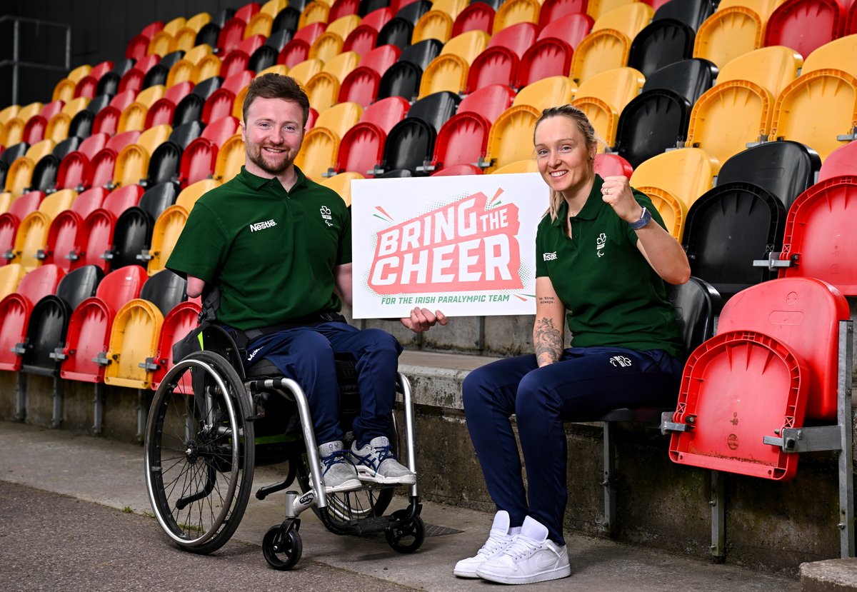 We’re delighted that Nestlé Cereals Ireland are the official Breakfast Partner of the 2024 Irish Paralympic Team! The aim of the partnership is to encourage the nation to “Bring the Cheer” and support the team at the upcoming games in Paris 👏