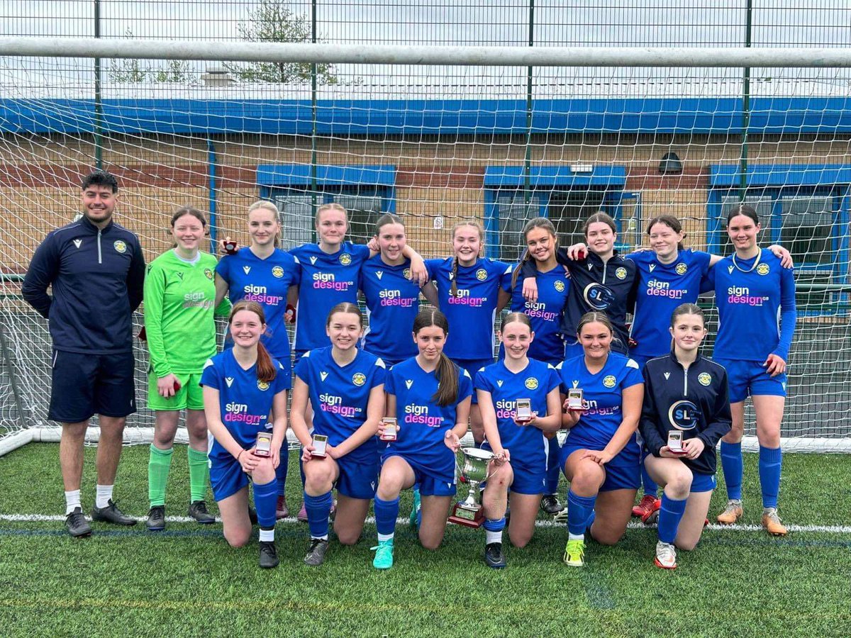 𝗖𝗼𝗻𝗴𝗿𝗮𝘁𝘂𝗹𝗮𝘁𝗶𝗼𝗻𝘀 🏆 Congratulations to our U16 girls and manager, Jack Leicos after they won the Durham County Cup Final on Saturday.  Well Done 👏  #UTA⚓️