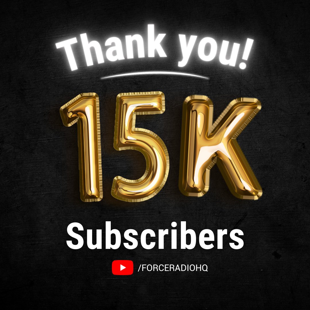 Thank you, thank you, thank you! 🎉 We've hit 15k subscribers and we couldn't be more grateful for each and every one of you. 😁 #forceradio #militarypodcast #thedebrief #bigphilcampion #sas #veteranpodcast @bigphilcampion