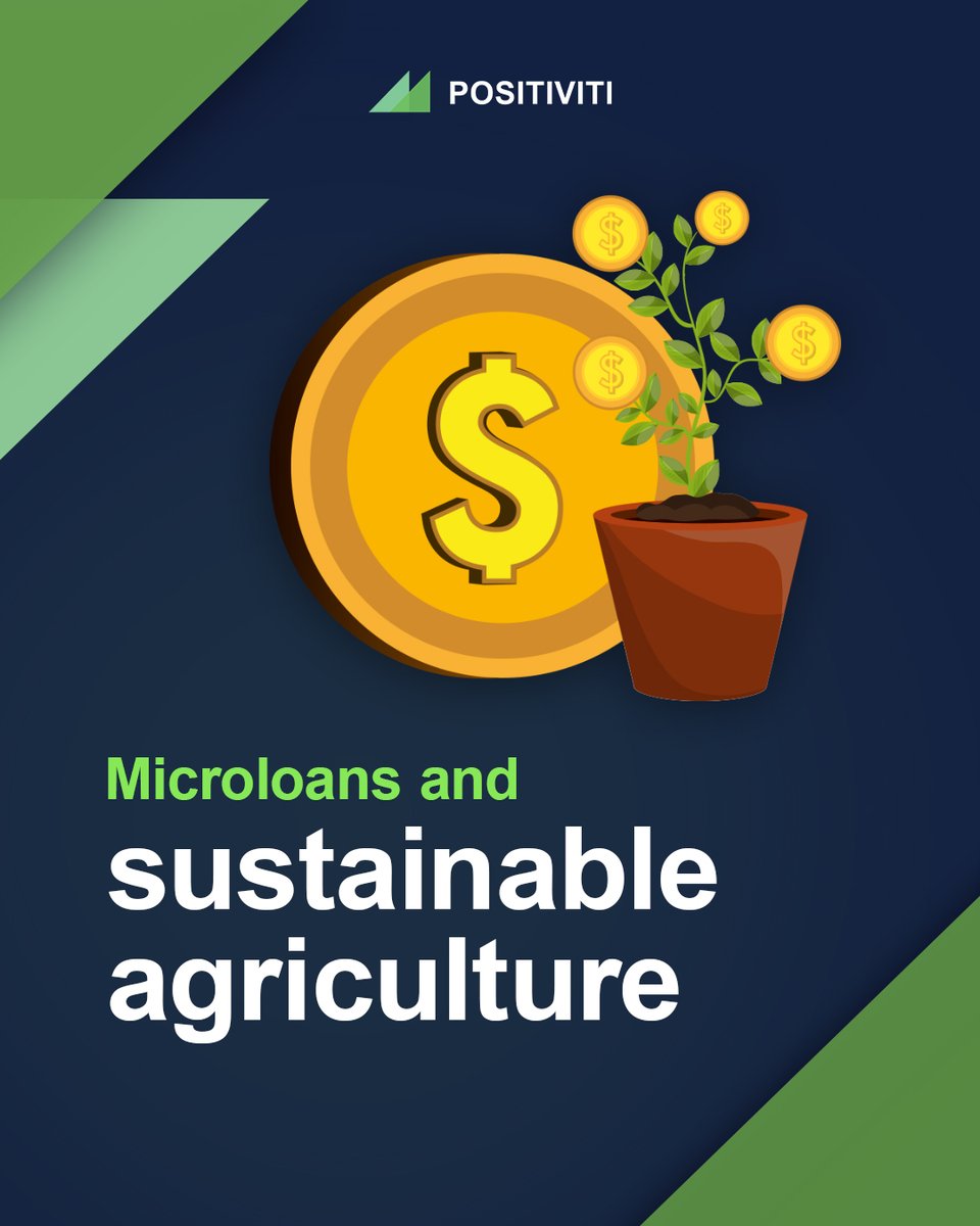 For example:

🌿Sustainable agriculture practices can help to preserve natural resources and protect the environment.
🌿Microloans can help small-scale farmers adopt new technologies and techniques.

Micro Lending That Makes A Difference
👉positivitilending.com