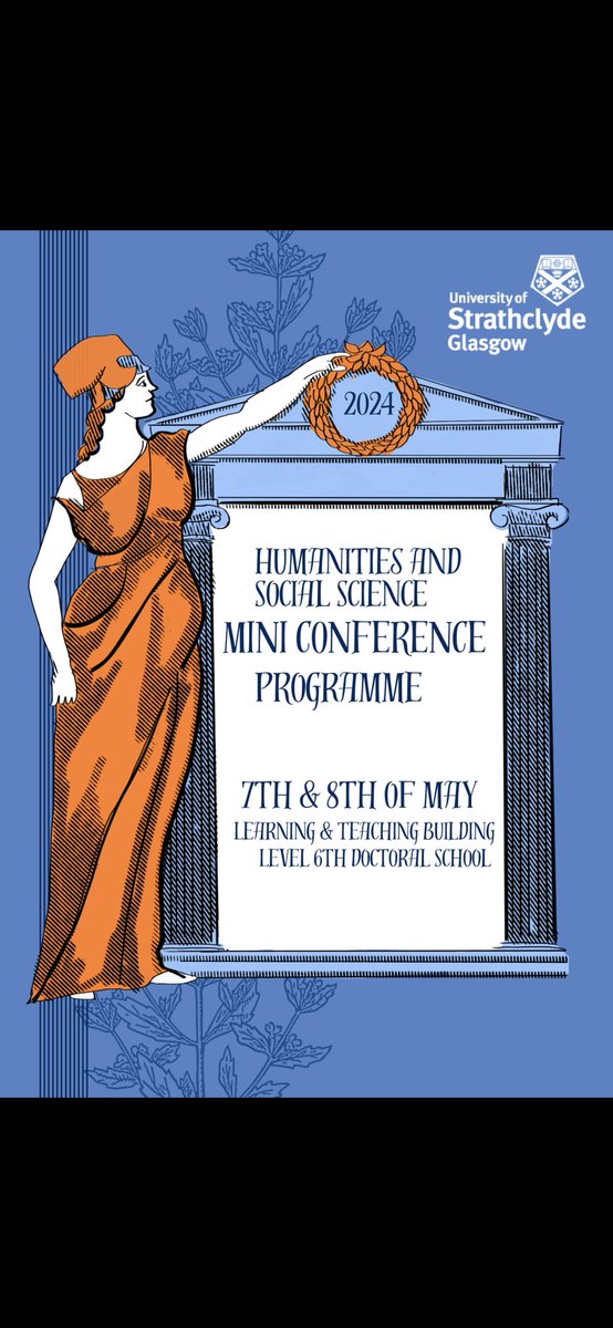 Todays the day! The second annual #hassminiconf. Very much looking forward to hearing about all the exciting research going on! @StrathHaSSPGR