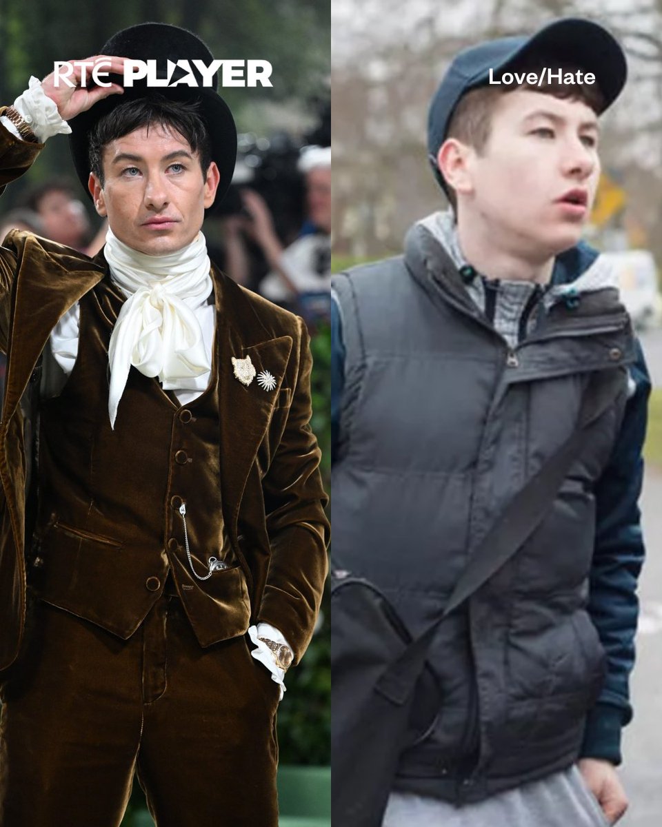 In honour of Barry Keoghan’s iconic Met Gala look we are reminding you that #LoveHate is available to stream now on #RTEPlayer 😌🎬