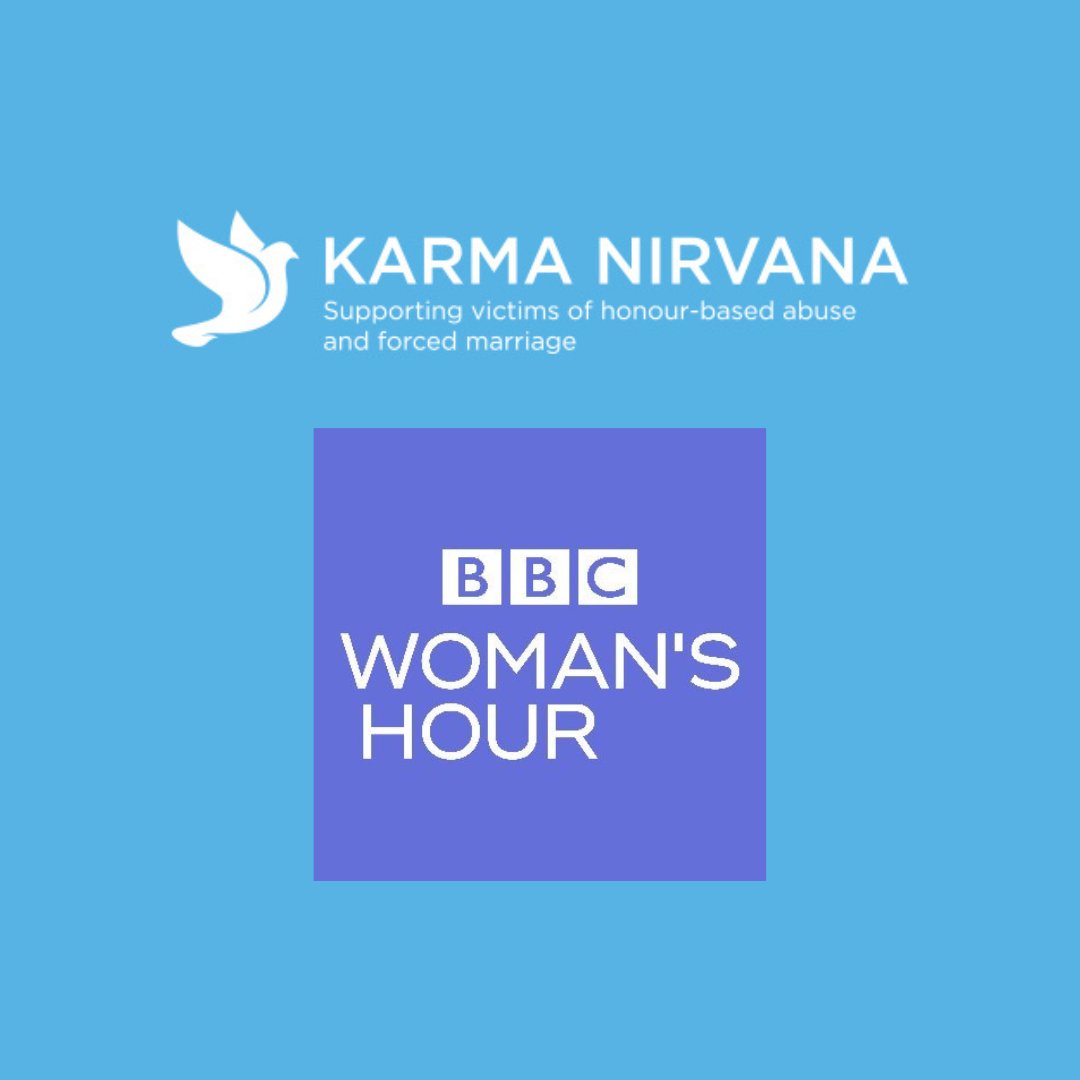 Our Executive Director Natasha Rattu will be on Women's Hour at 10am. Tune in now! #HonourBasedAbuse