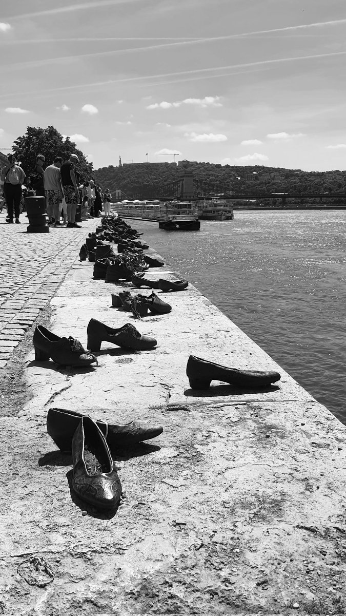 *Shoes On the Danube* #bnw_dark #blackandwhitephotography #bnwshot_world #bnwphotography #photos #photo #danube #Budapest #monochromephotography #monochrome #photograph #bnwzone