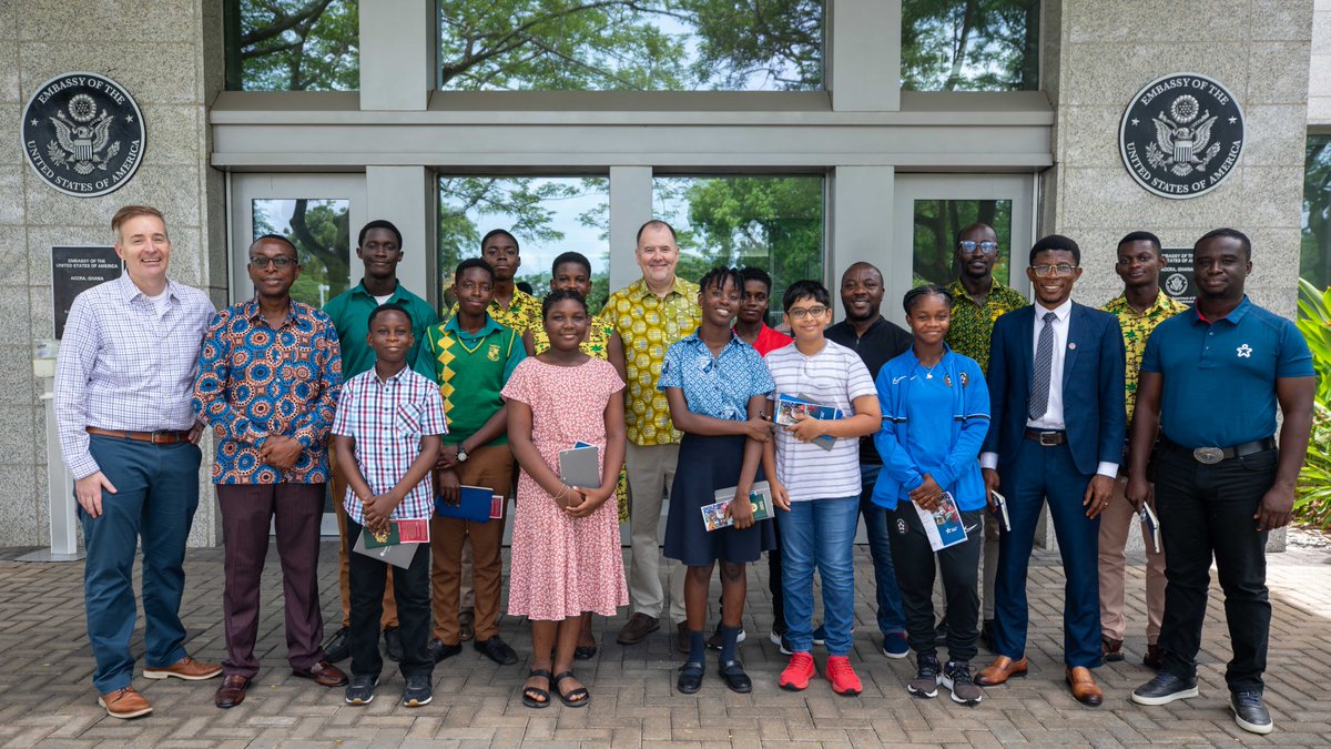 To all the 9 teams and 33 competitors representing Ghana at the #ROBOFEST World Championship in Michigan this week , we say GO FOR GOLD! 🇬🇭🏅🏆. We are always proud to support the @ghanarobotics to continue harnessing the potentials of young Ghanaians. #ROBOFEST2024 #Robotics