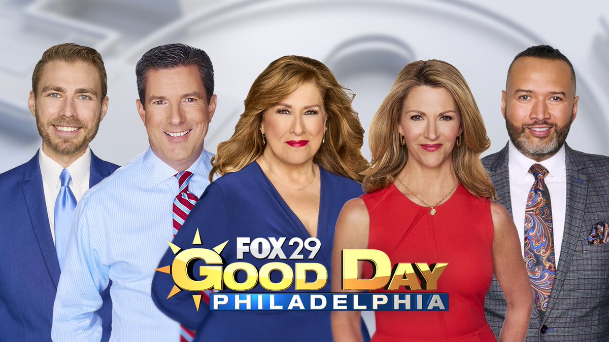 The #Fox29GoodDay gang is here to get your Tuesday off to a good start! #TUNEINNOW because the 5:00 hour of Good Day Philadelphia is well underway! We've got all of the latest news, weather, traffic and sports!