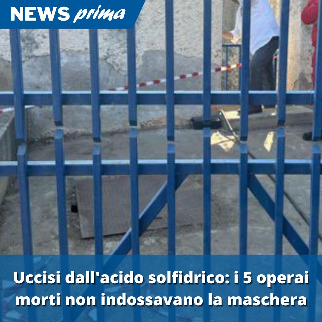 LEGGI: newsprima.it/cronaca/soffoc…

#mortisullavoro #incidentisullavoro #casteldaccia #acidosolfidrico #stragesullavoro #mortibianche #sicurezza #sicurezzasullavoro #sergiomattarella #giorgiameloni #sindacati #cronaca #news #notizie #sicilia #palermo