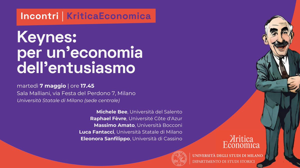 L'entusiasmo degli individui può essere un'alternativa alla guerra? 
Ne parliamo oggi <a href="/LaStatale/">Università degli Studi di Milano</a>.