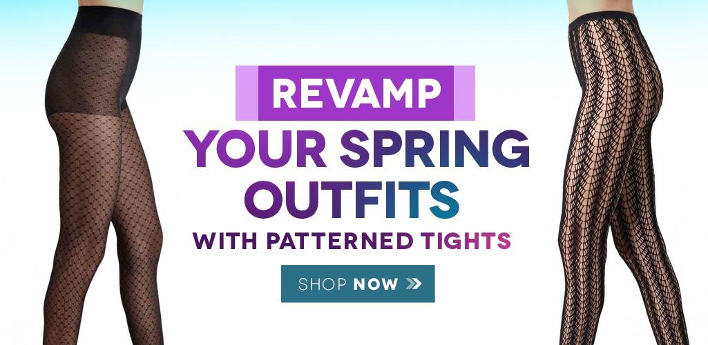 Complete your Spring Outfits with a pair of Patterned Tights🌸🌼
tightstightstights.co.uk/tights-c1/patt…
#Spring #Springfashion #tights #fashiontights #legwear #hosiery #patternedtights #nylons