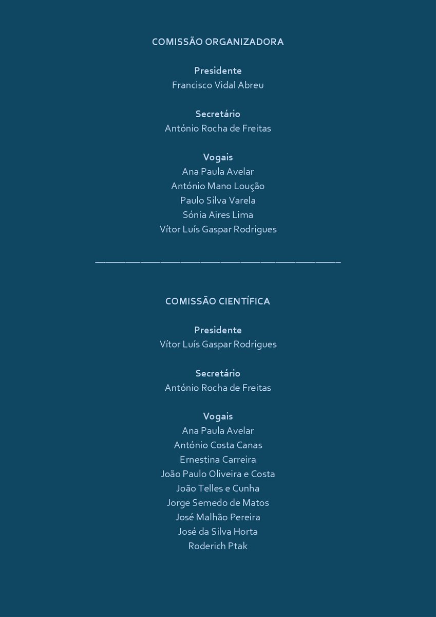 [📢 Chamada] XVIII Simpósio Internacional de História Marítima: Das rotas oceânicas: Do Atlântico aos “Mares” da Ásia

📍 Academia de Marinha
🗓️ 19-21 Nov 2024 |⚠️ Prazo: 17 Jun 2024
Org.: Academia de Marinha, <a href="/CH_ULisboa/">Centro de História da Universidade de Lisboa</a>, <a href="/uaberta/">Universidade Aberta de Portugal</a> 

+Info: chul.letras.ulisboa.pt/eventos-detalh…